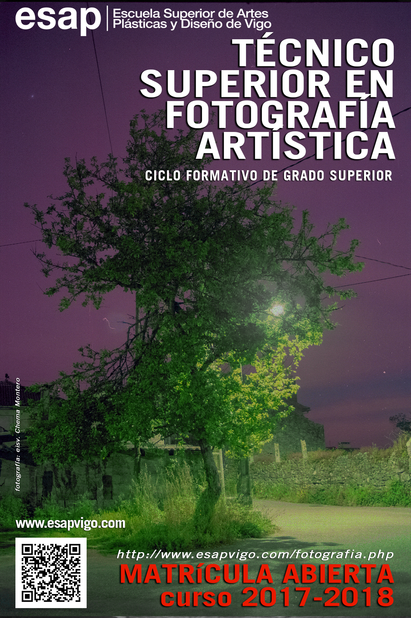 Técnico Superior en Fotografía Artistica